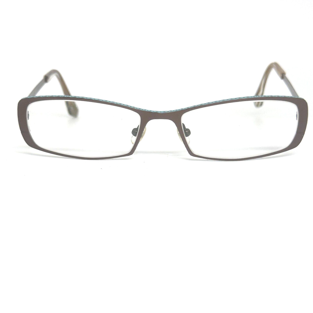 PRODESIGN Denmark 1362 C 5031 54-17 Kb Pure Titanium Brown Eyeglass Frames 14677